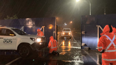 Story Hub Cyclone Gabrielle flood gates